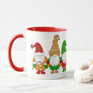 Cute Festive-julgranar Mugg
