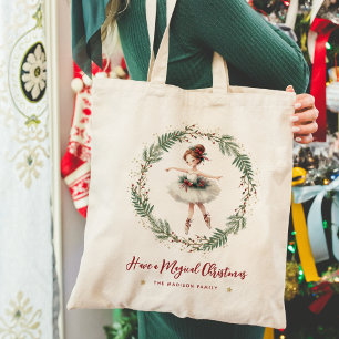 Cute Festive Magic jul Ballerina Tygkasse
