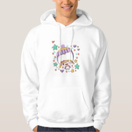 Cute Festive penguin bubbelbrud Hoodie