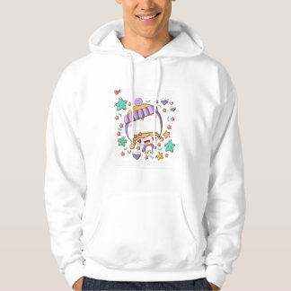 Cute Festive penguin bubbelbrud Hoodie