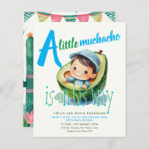 Cute Fiesta Boy Shower Muchacho BUDGET