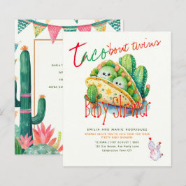 Cute Fiesta Taco TWILLINGARS Baby Shower BEST BUDG