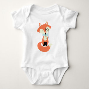 Cute Finare Red Fox Tee Shirt