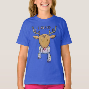 Cute Finland Reindeer shirts & jacka T Shirt