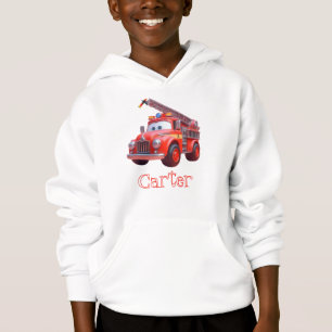 Cute fire lastbil t shirt