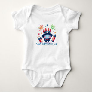 Cute Firecrackers lycklig Independence day T Shirt