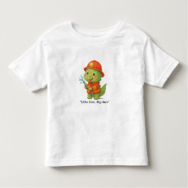 Cute Firefighter Dinosaur – Dino Jobs T Shirt