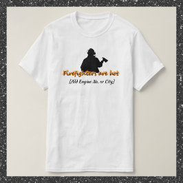 Cute Firefighters är Hett T-Shirt