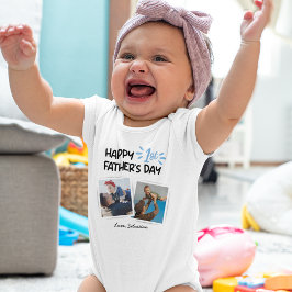 Cute First Fars dag Baby Bodykostym T Shirt