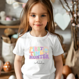 Cute First Hunter Påskägg Hunt T Shirt