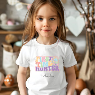 Cute First Hunter Påskägg Hunt T Shirt
