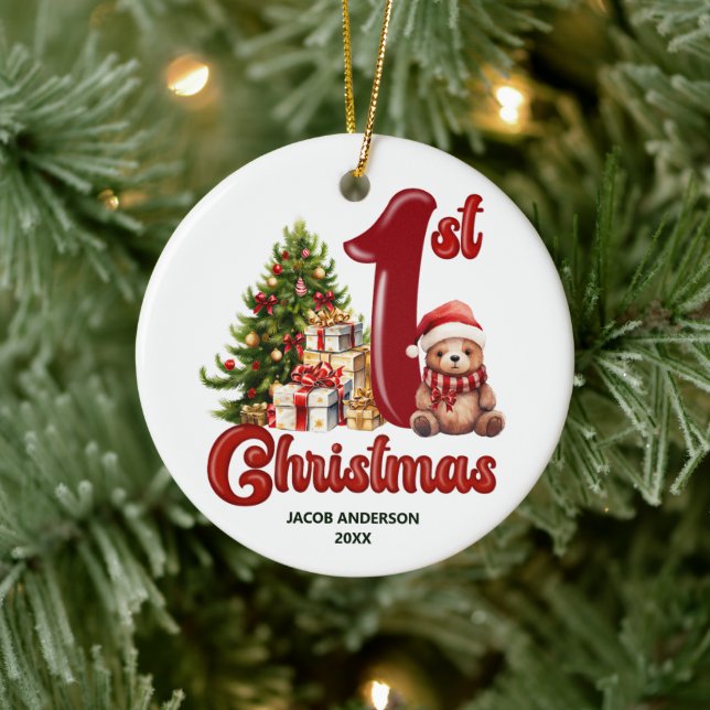Cute First jul Julgransprydnad Keramik (Träd)