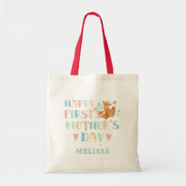 Cute First Mors dag Boho Chic Anpassningsbar Tygkasse