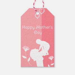 Cute First Mors dag Presentetikett