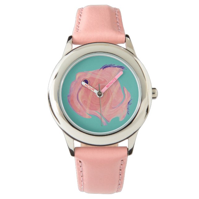 Cute Fish Watch För barn Armbandsur (Framsida)