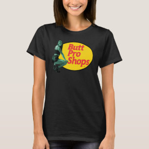Cute Fishing Twerking Girl Butt Pro Shops T Shirt