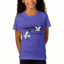 Cute Fiskmås Beach Öster Kusten Beachcomber t shir