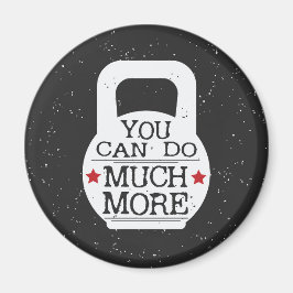 Cute Fitness Motivational Workout Gym Kettlebell Magnet