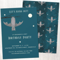 Cute Fladdermus Birthday
