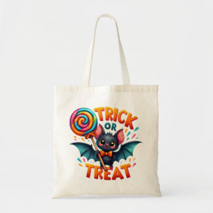 Cute Fladdermus Bus eller godis Bag Tygkasse