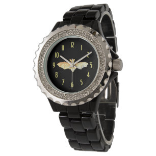 Cute Fladdermus med antal Gulter Kvinnor Armbandsur