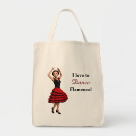 Cute Flamenco Dancer (Personlig) Tygkasse