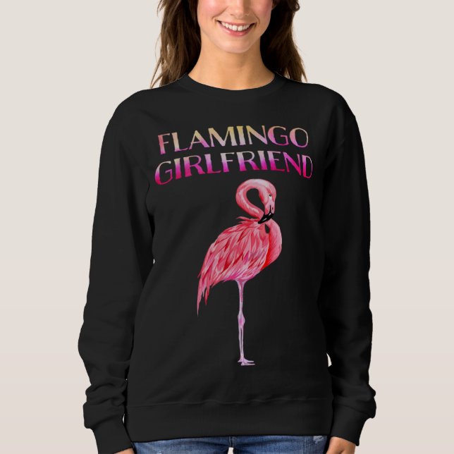Cute Flamingo Girlfriend Awesome  Luxury  for men  T Shirt (Framsida)