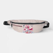 Cute flamingo i tecknad stil.