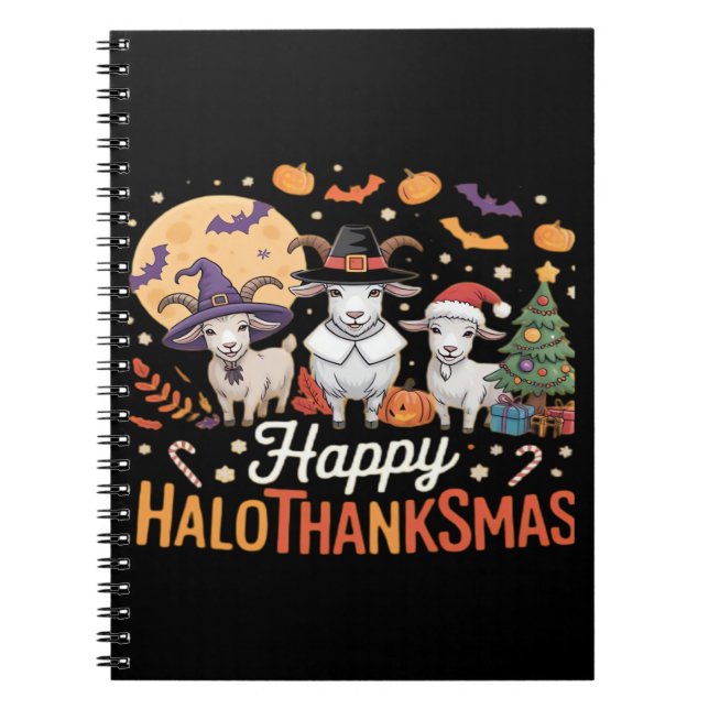 Cute Flamingo Thanksgiving: Jag är inte ett Turkie Anteckningsbok (Framsidan)
