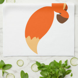 Cute Fleet Tecknad Fox Kitchen Towel Kökshandduk