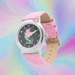 Cute-flickor drar till namn armbandsur<br><div class="desc">design av originalartwork@delightful-doodles.com</div>