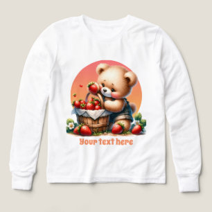 Cute-flickorna bär älskare anpassade t shirt