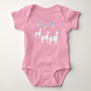 Cute Flied Unicorn med ballonger Flicka T Shirt