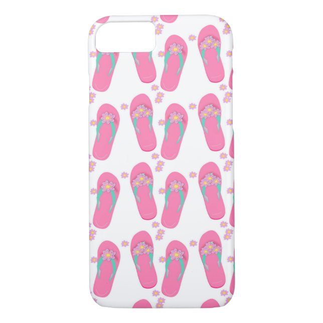 Cute flinflip flops iPhone 7 Fodral Case-Mate iPhone Skal (Baksida)