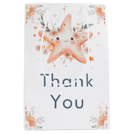 Cute Floral Starfish Baby Shower