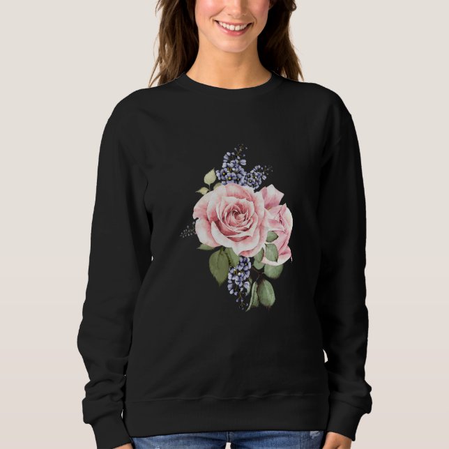 Cute Flower Bouquet Ro Art T Shirt (Framsida)