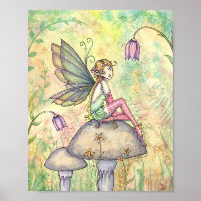 Cute Flower Fairy Poster av Molly Harrison (Framsidan)