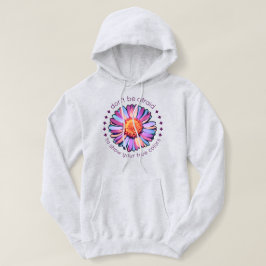 Cute Flower Lila Rosa Blue Daisy Varna Bisexual T Shirt