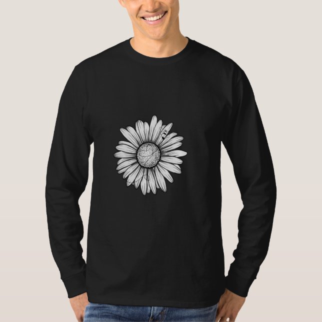 Cute Flower med Humla Tee for Gardener (Framsida)