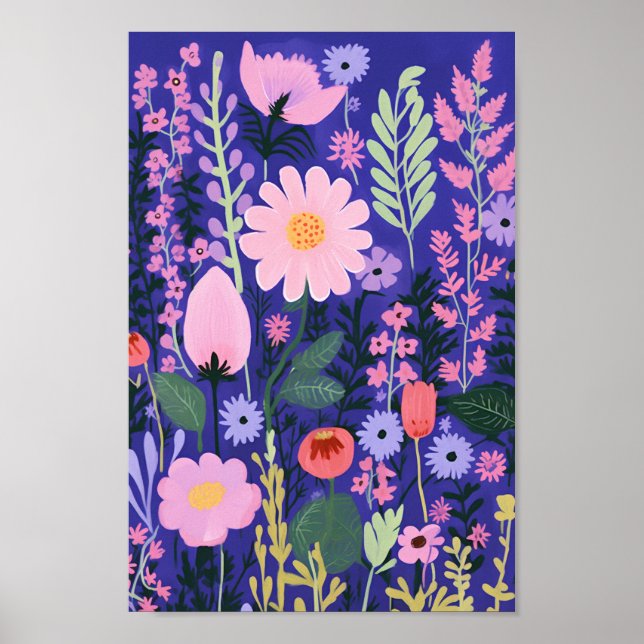 Cute Flowers Poster (Framsidan)