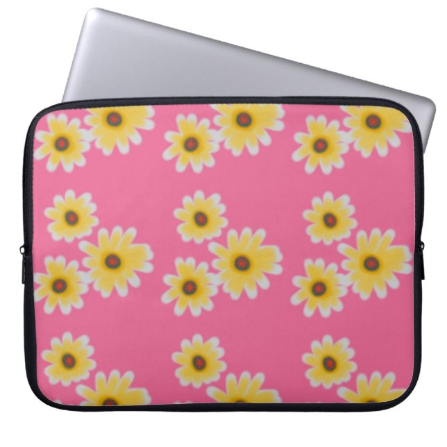 Cute Flowery Laptop sleeve (Framsidan)