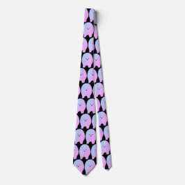 Cute Fluffy Hund Art Tie Slips