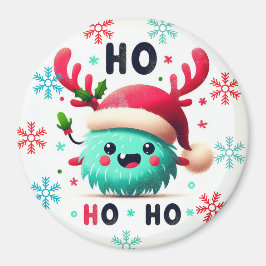 Cute fluffy jul monster Magnet