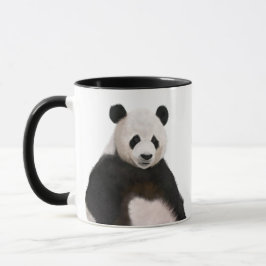 Cute Fluffy Panda Bear Mugg