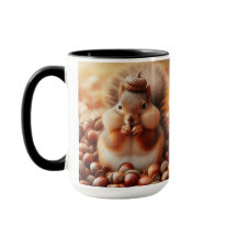 Cute Fluffy Squirrel