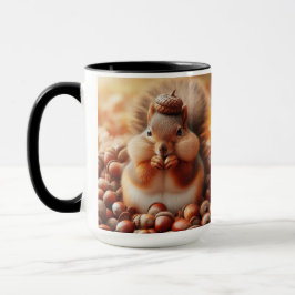 Cute Fluffy Squirrel Mugg