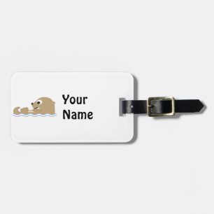 Cute Flyter Otter Bagagebricka