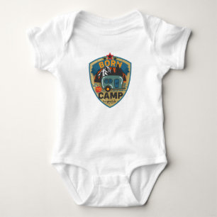 Cute född i lägret ord art unisex t shirt