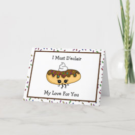 Cute Food Pun Lycklig-årsdagen Kort