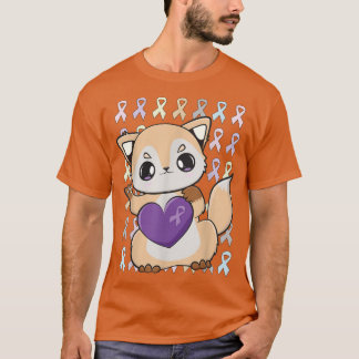 Cute for and Lavender Ribbon för cancermedvetenhet T Shirt